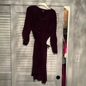 Tommy Bahama Merlot shirt dress